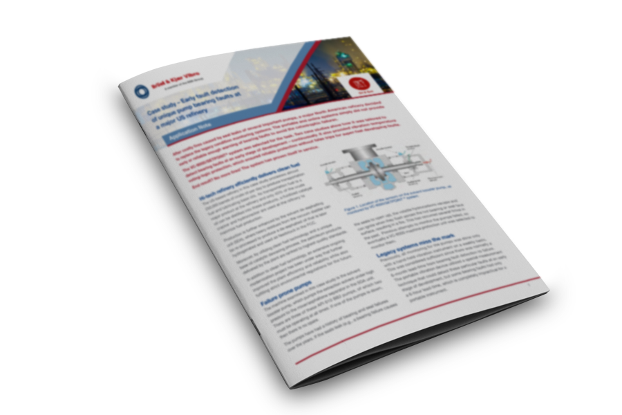 Early fault detection of unique pump bearing faults at a major US refinery