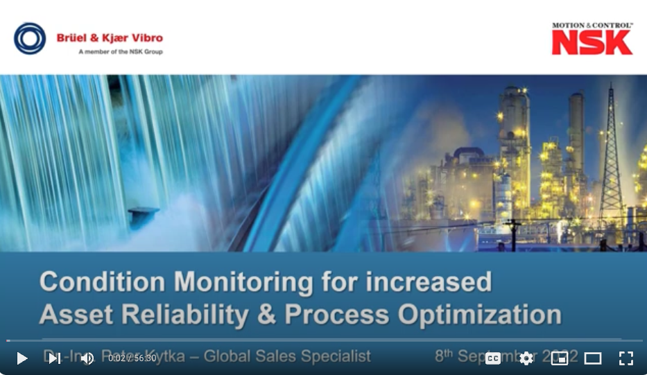 Condition Monitoring To Increase Plant Reliability & Process Optimization